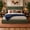 Green, variant on Upholstered Bed Frame, a Low-Profile Cloud-Style Bed Frame Featuring an Upholstered Headboard, 360° Foam Edging, and a Metal Base; Easy to Assemble; Queen Size,Green