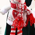 thumbnail image 2 of 4uds. Cinta de lazo para cortina de Navidad, hebilla de cierre de cortina suave, decoración navideña bonita (muñeco de nieve, 2 of 3