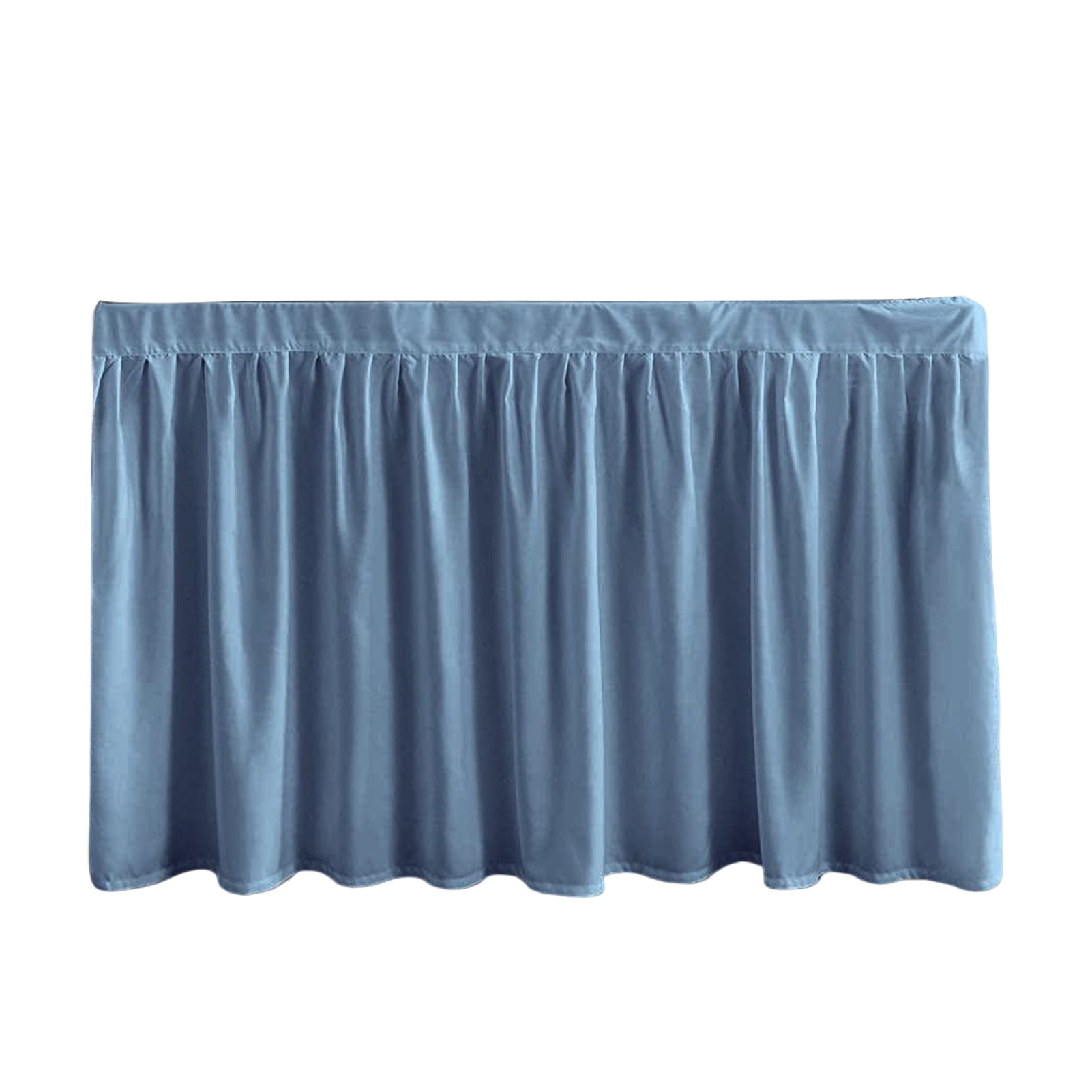 Mdesiwst Ruffled Bed Skirt Solid Color Wear Resistant Washable Non-Fading Extra Long College Dorm Room Queen Bed Skirt