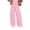 A-Pink, variant on Tqcoqu Womens Printed Pants,Wide Leg Elastic Waist Casual Pants with Pockets,A-Black Women's S-XXL