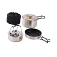 thumbnail image 4 of Kit de desastre de campamento con olla de sopa de engranajes de almacenamiento para viajes al aire libre en casa, 4 of 9