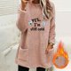 thumbnail image 1 of Ailaofu Womens Fall Long Sleeve T-Shirts Casual Tops for Leggings Loose Soft Blouses with Pocket, 1 of 4