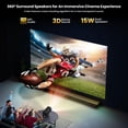thumbnail image 3 of Miniproyector AGIMA X3 WiFi Bluetooth 1080P compatible con 4K nativo, 3 of 7