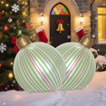 thumbnail image 1 of QIPOPIQ Inflatable Christmas Ball Large Outdoor Decoration Blow Up Ball for Pool Holiday Yard Decor, 1 of 6