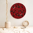 thumbnail image 5 of Gaeub Rose Flowers Print Ceramic Plate,Dinner Plates,Bone China Decorative Plates with Display Stand,Art Ceramic Ornaments for Wall Hanging Decoration-6in, 5 of 6