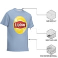thumbnail image 4 of Lipton T-Shirt for Boys Girls, Kids Novelty Crew Neck Tops, Lightweight Short Sleeve Tee, XS-XL, 4 of 9