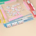 thumbnail image 4 of Mahjong Racks with Pushers Acrylic 4PCS Set 18.5in American Majiang Tile Racks Mahjong Accessories and Gifts (4 Colors), 4 of 7