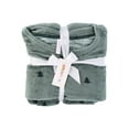 thumbnail image 2 of Joyspun Women's Folded Giftable Plush Long Sleeve Top with Pant Pajamas Set, 2-Piece, Sizes S to 3X, 2 of 4