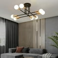thumbnail image 2 of Ceiling Lamp Lighting Fixture Living Room Lights Black, 2 of 7