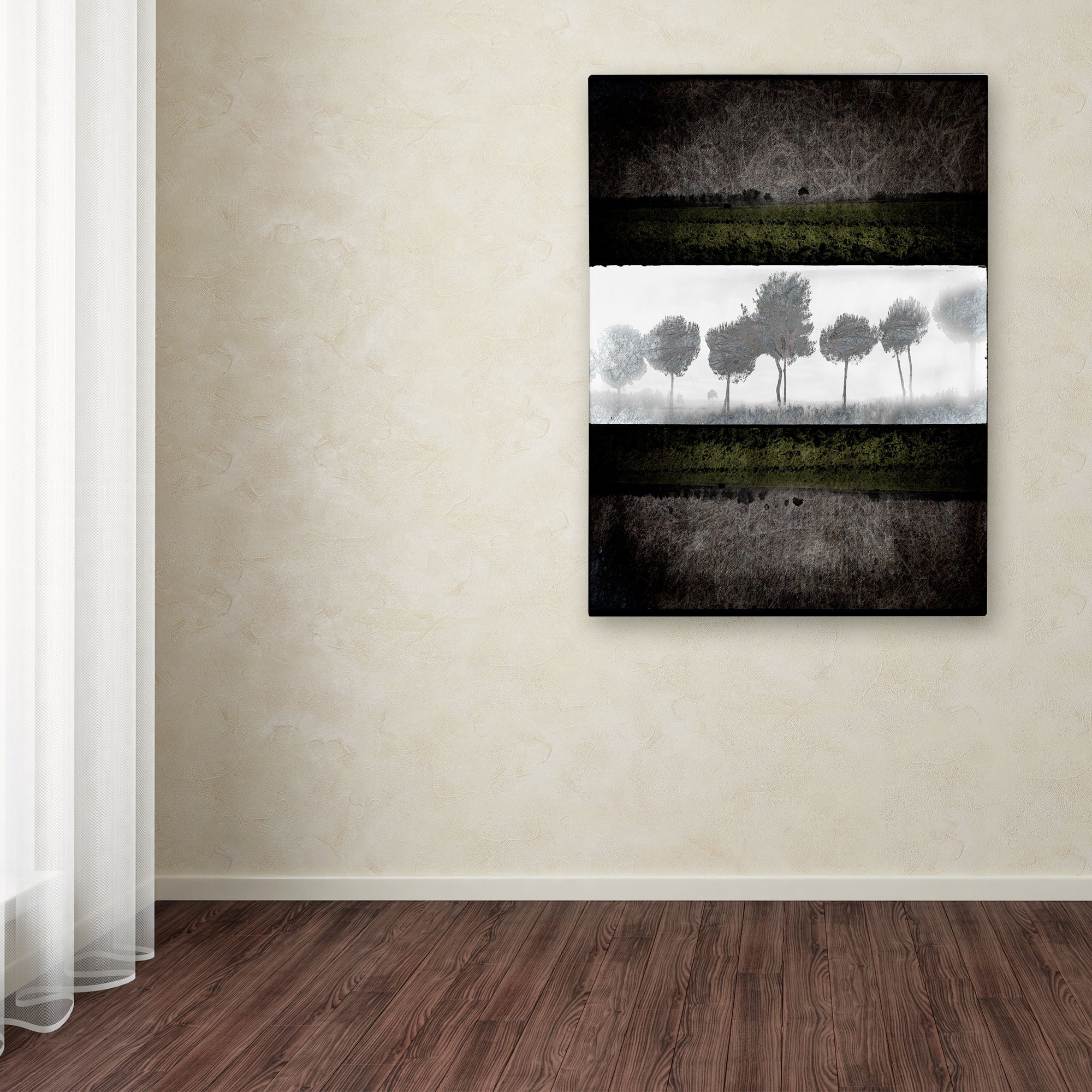 Trademark Fine Art 'Black Tree 2' Canvas Art by LightBoxJournal