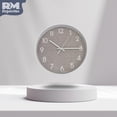 thumbnail image 2 of Reloj Análogo de Pared Innovador Diseño gris, 2 of 9