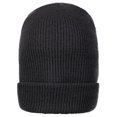 thumbnail image 1 of HLONK Wool Watch Cap Beanie  100% Wool  Military Style  Made in USA  One Size  Black  Single, 1 of 3