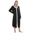 thumbnail image 3 of Maternity Nursing Nightdress - Women's Nightgown Long Sleepshirts Long Sleeve Comfortable Soft Sleepwear Full Length Sleep Dress Nursing Loungewear S-XXL, 3 of 9
