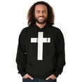 thumbnail image 3 of Holy Jesus Christ Christian Hoodie Sweatshirt Women Men Brisco Brands L, 3 of 6
