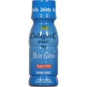 (80 pack) Collagen C Shot for Skin Health, Ginger Flavor, 2.5 fl oz, 20-Pack