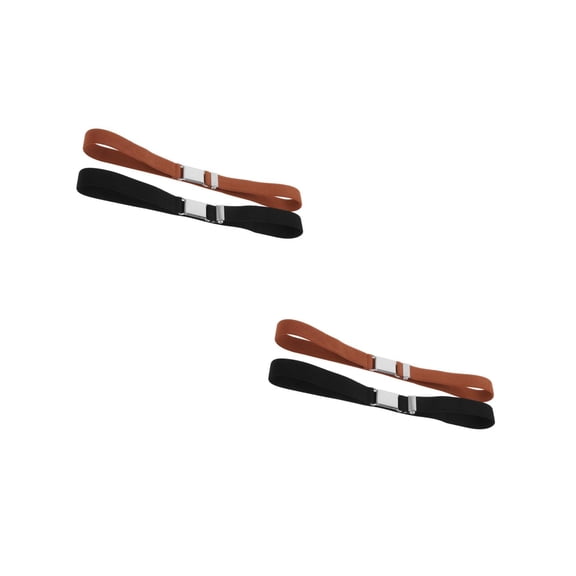 WORGEOUS 8 pcs  Kids Elastic Belts Adjustable Belts For Boys And Girls Suitable For Toddlers Youth And Daily Wear Easy To Use