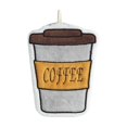 thumbnail image 2 of Hohaski Coffee Hand Towel Thick Fleece Embroidered Towel Cute Hand Towel Kitchen Children's Small Towel Holiday Gift Suitable for Kitchen and Bathroom, 2 of 6