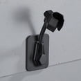 thumbnail image 1 of Un soporte de cabezal de ducha negro, un soporte de ducha ajustable, una ventosa de baño con un soporte de ducha giratorio de 360°, adecuado para duchas de mano., 1 of 1