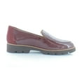 thumbnail image 3 of Vionic Women's Kensley Burgundy Patent Leather Loafers 7W, 3 of 8