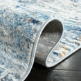 thumbnail image 6 of SAFAVIEH Amelia Seamus Distressed Area Rug, Ivory/Blue, 6'7" x 6'7" Square, 6 of 12