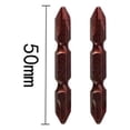 thumbnail image 1 of Alloy Steel Magnetic Double Head Electric Cross Screwdriver Bit PH2 50-300mm 50mm, 1 of 7