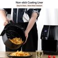thumbnail image 3 of Air Fryer No Oil Fryer Oilless Cooker Oil-Free Air Fryer Multifunctional Air Fryer 1300W Electric Hot Air Fryers Two-knob Control Air Fryers Intelligent Timing Air Fryer Large Capacity Air Fryer, 3 of 8