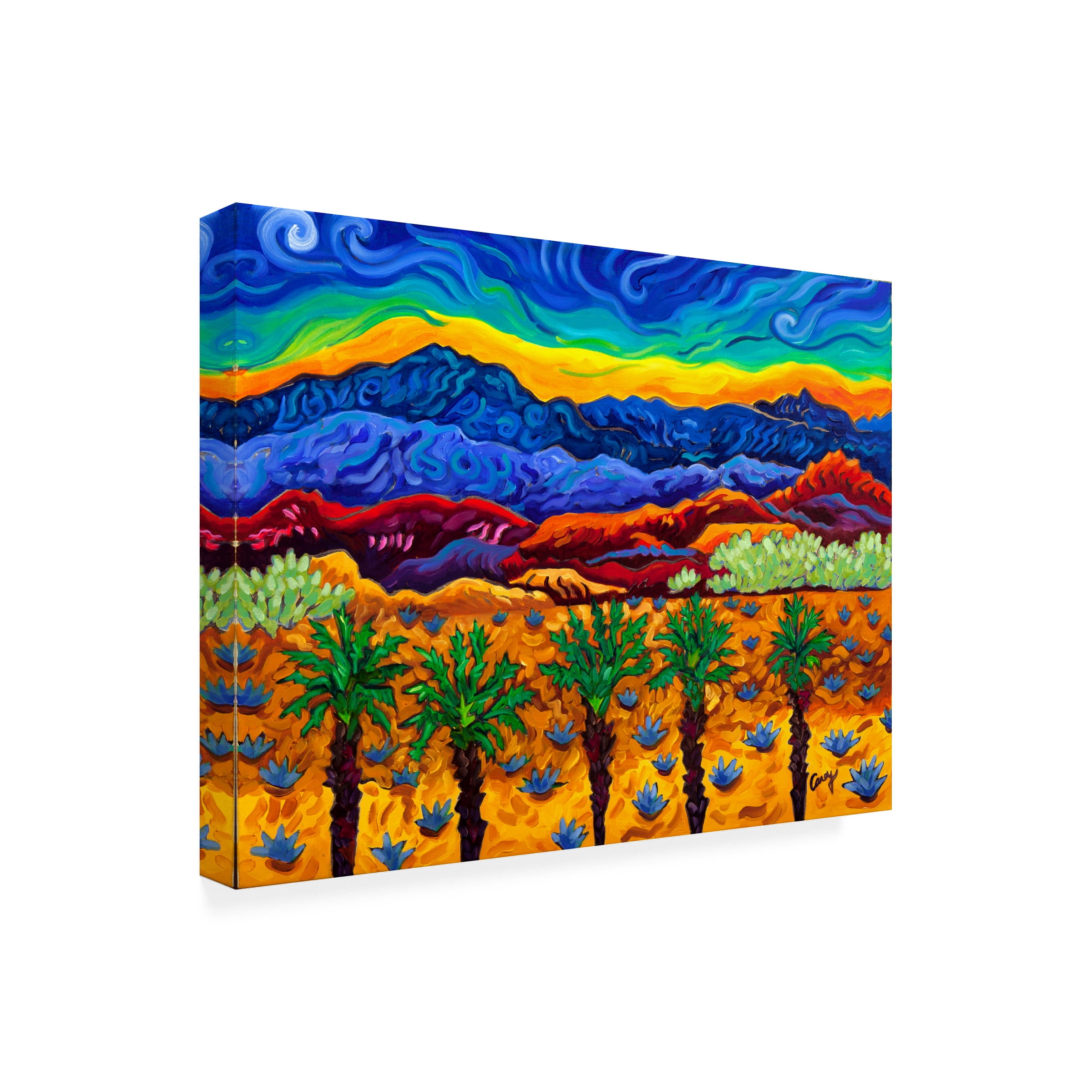 Cathy Carey 'Transformation' Canvas Art