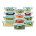 thumbnail image 4 of JoyJolt 24-Piece Fluted Food Storage Container Set with Lids - Blue, 4 of 18
