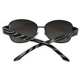 thumbnail image 3 of Tommy Bahama TB7011 Women's Polarized Oval Sunglasses - Black, 3 of 3