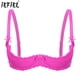 thumbnail image 2 of Sujetador push up de encaje con aros y copa 1/2 para mujer, lencería con relleno de esponja, ropa interior, copas abiertas, pezones expuestos, sujetador erótico sexy, 2 of 5
