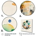 thumbnail image 3 of Designart Multi-Color Watercolor Geometric Art V Canvas Wall Art, 3 of 5