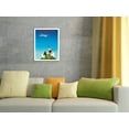 thumbnail image 4 of Swissair - Switzerland - Shepherd with Lambs - Vintage Airline Travel Poster by Donald Brun c.1954 - 8 x 12 inch Vintage Wood Art Sign, 4 of 4