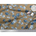thumbnail image 3 of Soimoi Rayon Fabric Leaves & Floral Artistic Fabric Prints by Yard 56 Inch Wide, 3 of 5