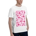 thumbnail image 2 of Bingfone Breast Cancer Ribbons Awareness Men'S Loose Fit Short-Sleeve Pocket T-Shirt, 2 of 7