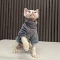 thumbnail image 2 of ZheElen Cute Practical Cat Clothing For – Stay Stylish Easy To Clean Clothes For Cat Sweater dark grey S, 2 of 6