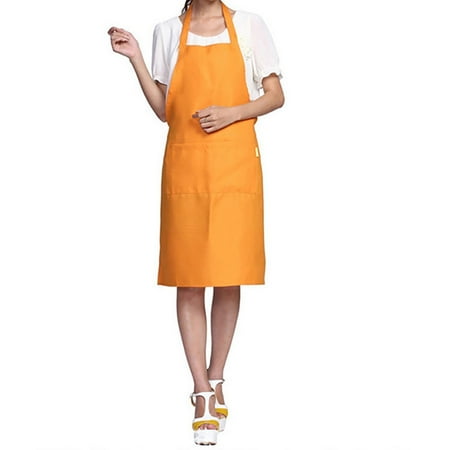 

XM Culture Solid Color Oil-resistant Restaurant Home Kitchen Cooking Protective Apron