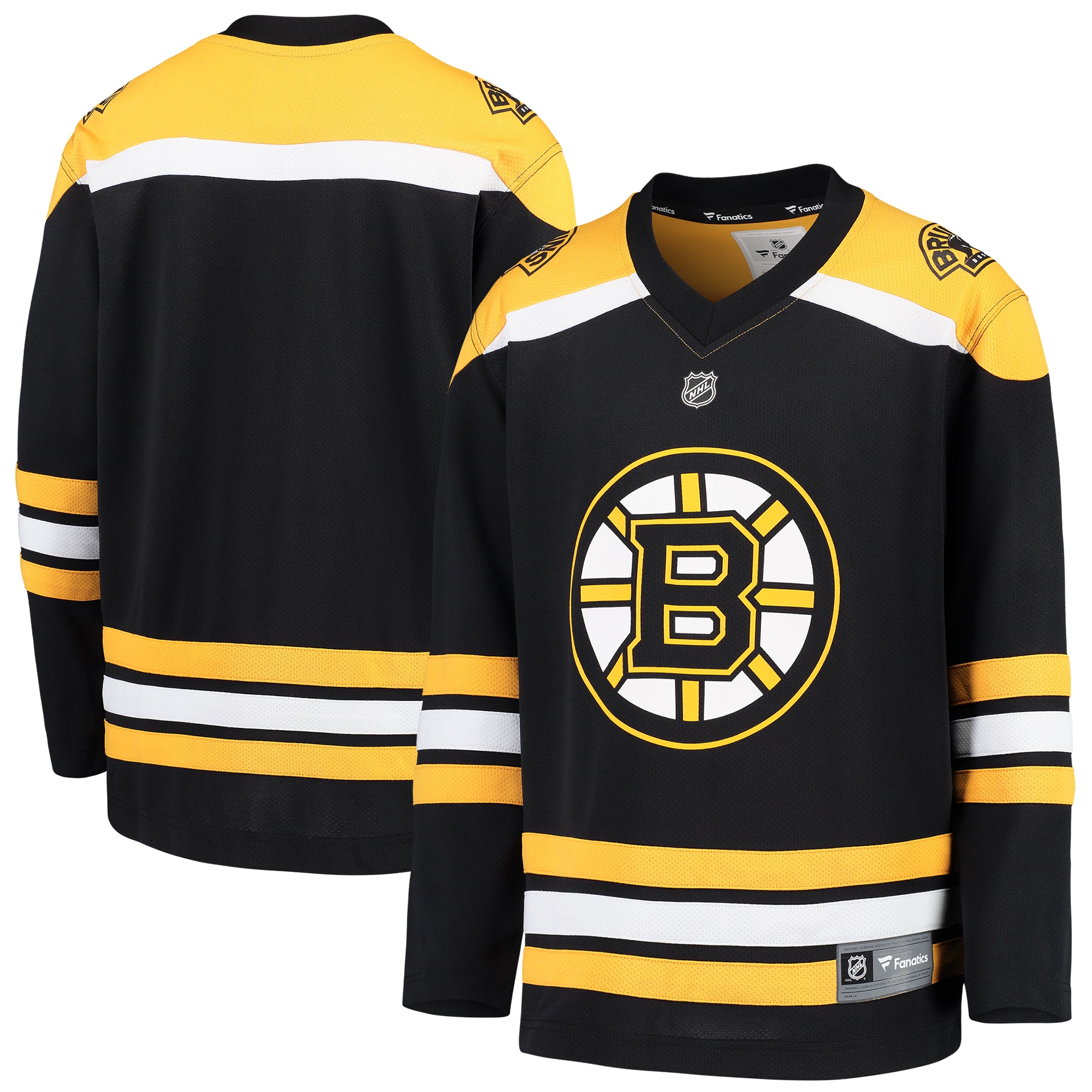 Youth Fanatics Branded Black Boston Bruins Home Replica Blank Jersey -  Walmart.com