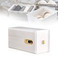 thumbnail image 1 of Estuche de almacenamiento,Caja deslizable organizadora de cajones montada en la pared,Estuche de almacenamiento Ropa pegajosa que ahorra espacio,Lápiz Pluma Pincel Papelería Organización, 1 of 8