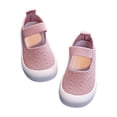 thumbnail image 4 of Kids Shoes, Kids Sneakers, Shoes for Kids, Kids Casual Sneakers Lightweight Elastic Strap Low Top Walking Shoes for Toddlers Boys Girls Aged 1-7.5 Outdoor Play, Light Purple US-6C/EU-22, 4 of 5