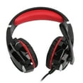 thumbnail image 3 of Stereo Wired Headphone with LED Light Microphone for PS4 and XBOX - Red Pro Gaming Headset G9000Pro, 3 of 8