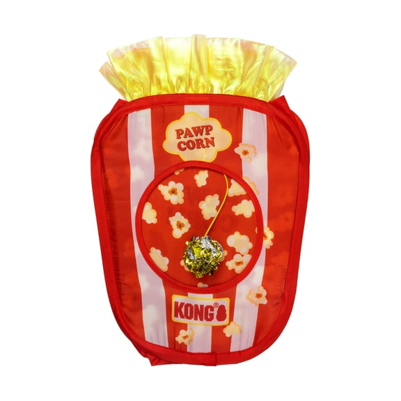 KONG® Play Spaces Pawpcorn, Foldable Hiding Cat Toy
