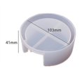 thumbnail image 1 of 1 caja de almacenamiento de posavasos redondo, molde de silicona Diy hecho a mano, artesanía de cristal, modelado de epoxi, suministros de decoración del hogar ZefeiWu 8390614866584, 1 of 1