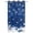 White Blue, variant on Outdoor Curtains for Patio Waterproof, Navy Blue Christmas Windproof Pravicy Outside Porch Blackout Curtain, Weeping Xmas Ball Snowflake Winter Sun Blocking Grommets Curtains for Cabana 54"x84"