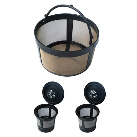 Reusable Mesh Ground Coffee Filter Basket for K-Duo Essentials and for K-Duo Machine Coffee Cup Pod for K Cup