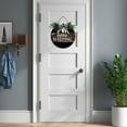 thumbnail image 2 of Shhh Baby Sleeping, Please Knock Softly Sign Farmhouse Wood Sign Front Porch Decor Rustic Wooden Sign Wall Decor Hanging Wooden Decorations with Bow-Knot for Home Porch Wall Door, 12 x 12 inch, 2 of 5