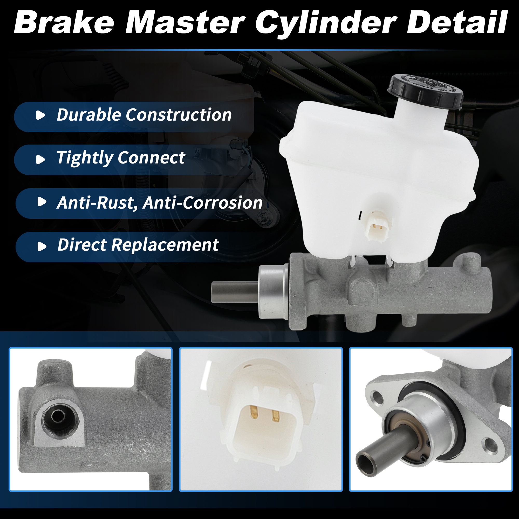 Unique Bargains Brake Master Cylinder for Ford Escape 2009-2012