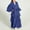 Blue, variant on Girls Musli𝗆 𝖨slamic Dress for Children Chiffon Abaya 𝖣ubai Kaftan Prayer Dress Full Length Robe, Modest Traditional Casual Daily Wear for Kids 𝖨slamic Dress
