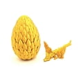 thumbnail image 1 of 3D Printed Dragon Egg Dragon Eggs with Dragon Inside Crystal Dragon B, 1 of 1