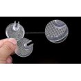 thumbnail image 3 of 2 Pairs Silicone Toe Protector Sandals Transparent Thong Sandals Toe Cushions, 3 of 5