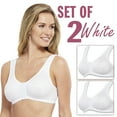 thumbnail image 1 of Ensemble de 2 - Soutien-Gorge de Confort Full Freedom - Blanc - Taille - 34, 1 of 8
